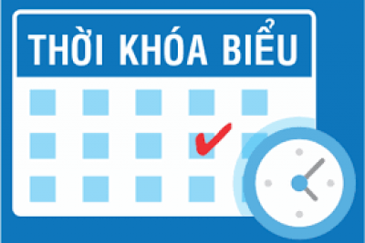 Thời khóa biểu khối 8, 9 học kỳ 2 năm học 2019- 2020
