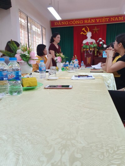 Trường THCS Mỗ Lao đón đoàn Sở GD&ĐT về thẩm định công nhận lại trường THCS đạt chuẩn Quốc gia   