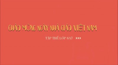 Bài dự thi của lớp 6A7 Trường THCS Mỗ Lao
