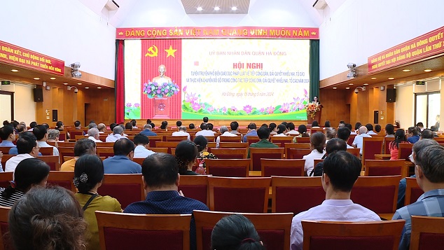 Quận Hà Đông đẩy mạnh tuyên truyền, phổ biến giáo dục pháp luật về tiếp công dân, giải quyết khiếu nại tố cáo và thực hiện chuyển đổi số trong công tác tiếp dân