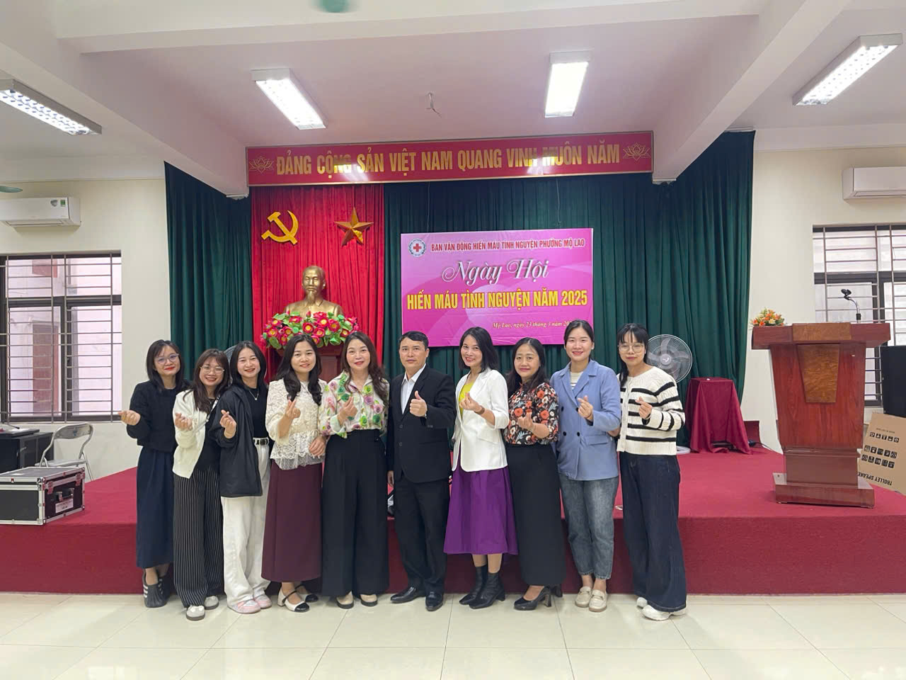 Hiến Máu - Trao Đi Yêu Thương, Nhận Lại Hạnh Phúc: Chúc Mừng Thầy Cô Trường THCS Mỗ Lao
